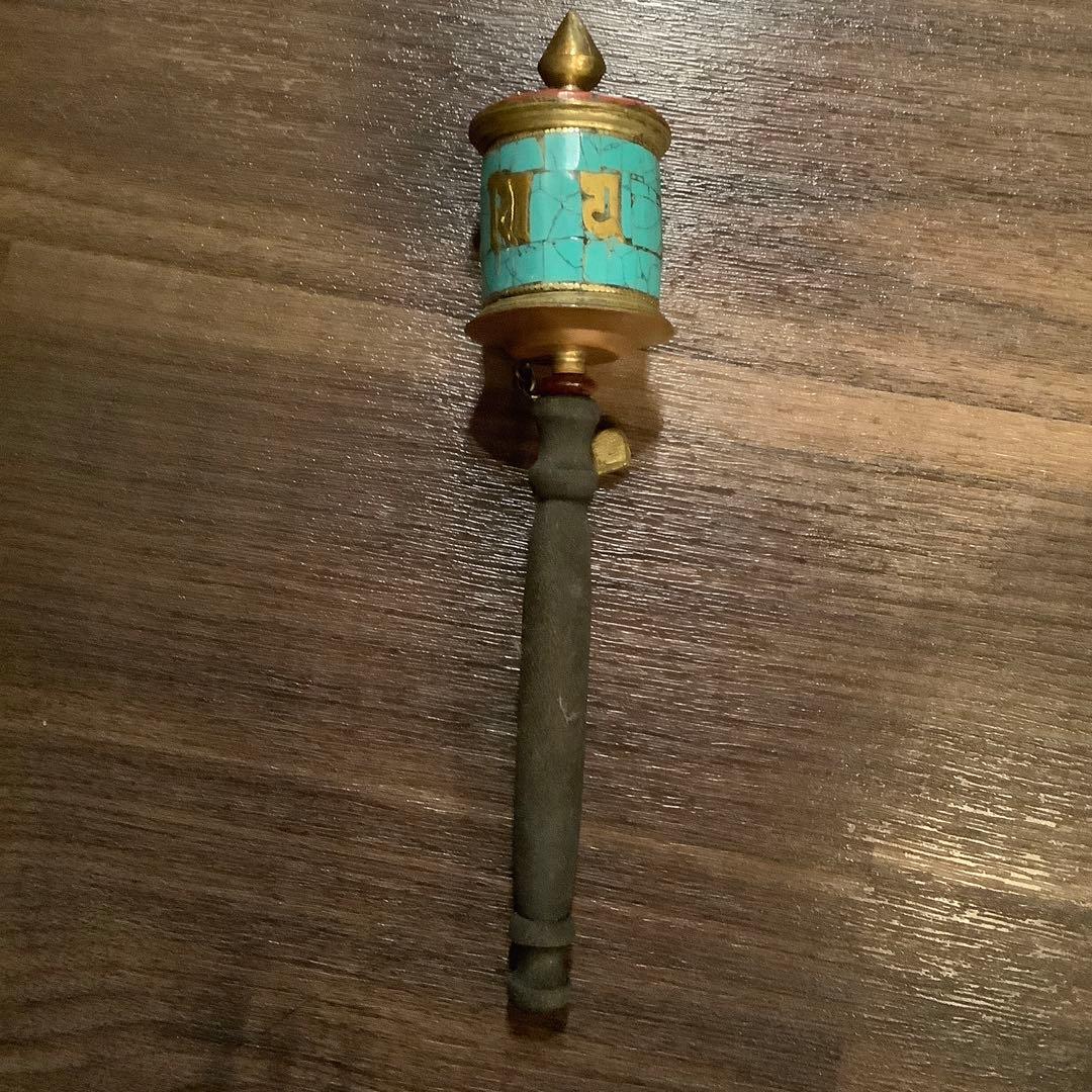 マニ車　展示品