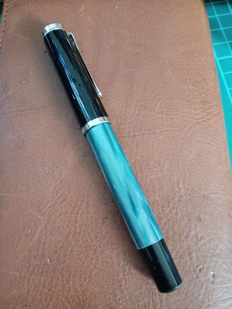 ペリカン　鉄ペン　吸引式　EF ヒナ２羽