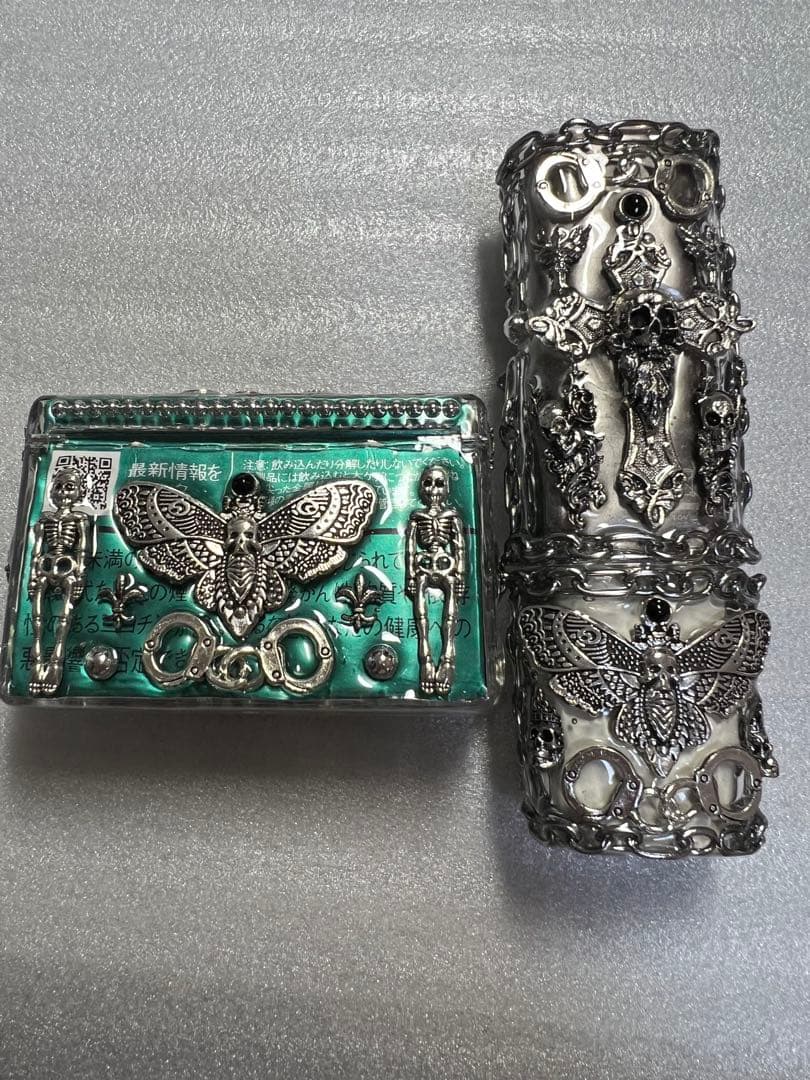 iQOS アイコス イルマワン デコケース 地雷系 ゴスロリ パンク ㊸ セット