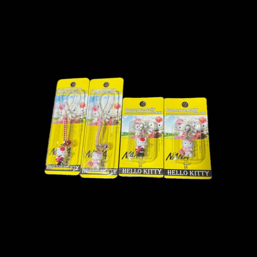 ハローキティ NANA ストラップ4点セット