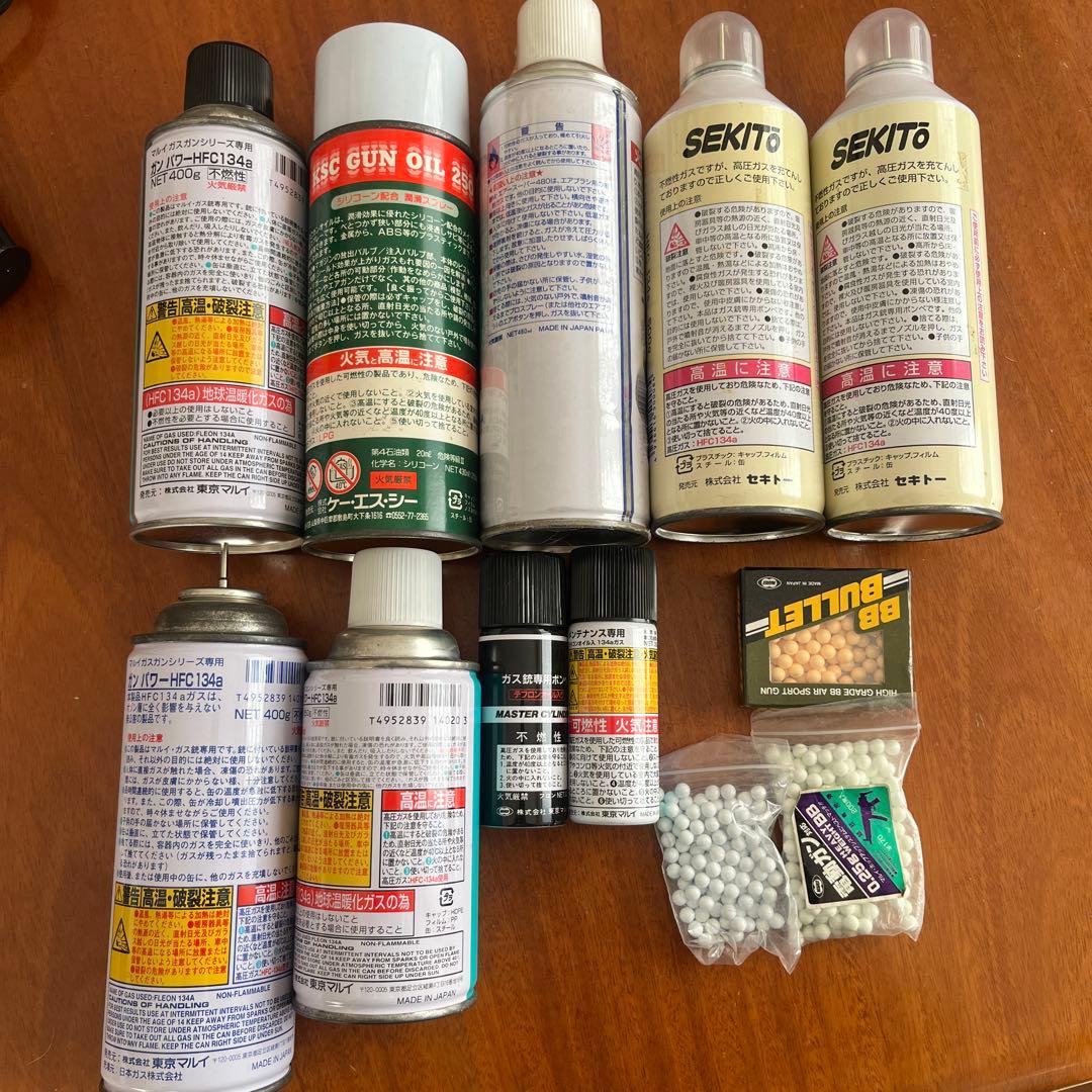 置き配指定のみ　ガスガン6丁とガスセット