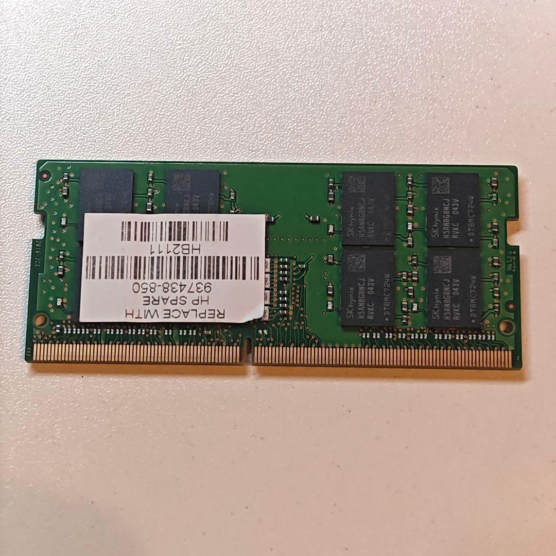 動作品 SK hynix 16GB DDR4-2666 SODIMM