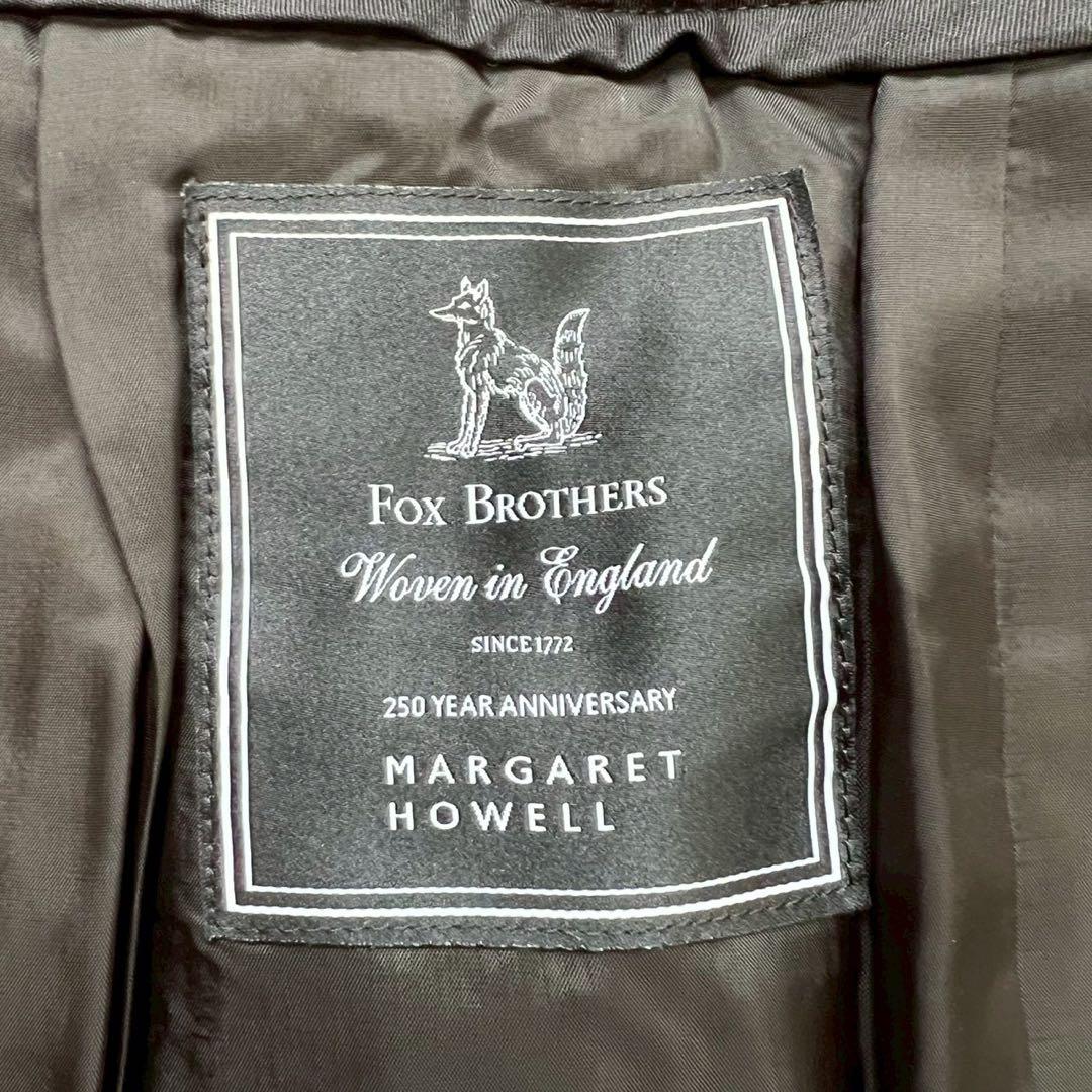 MARGARET HOWELL フォックスブラザーズ フランネルラップスカート