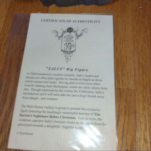 最終セール！ナイトメアービフォアクリスマス　サリー　スタチュー