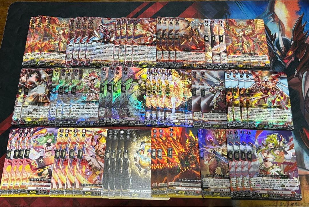 ヴァンガード ニルヴァーナ・ジーヴァ　デッキ　パーツ付き ガチ構築 武奏烈華