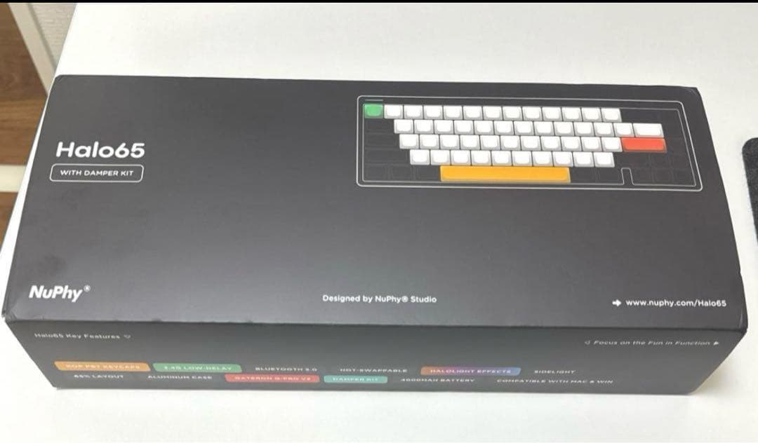 キーボード Nuphy keyboard Halo65