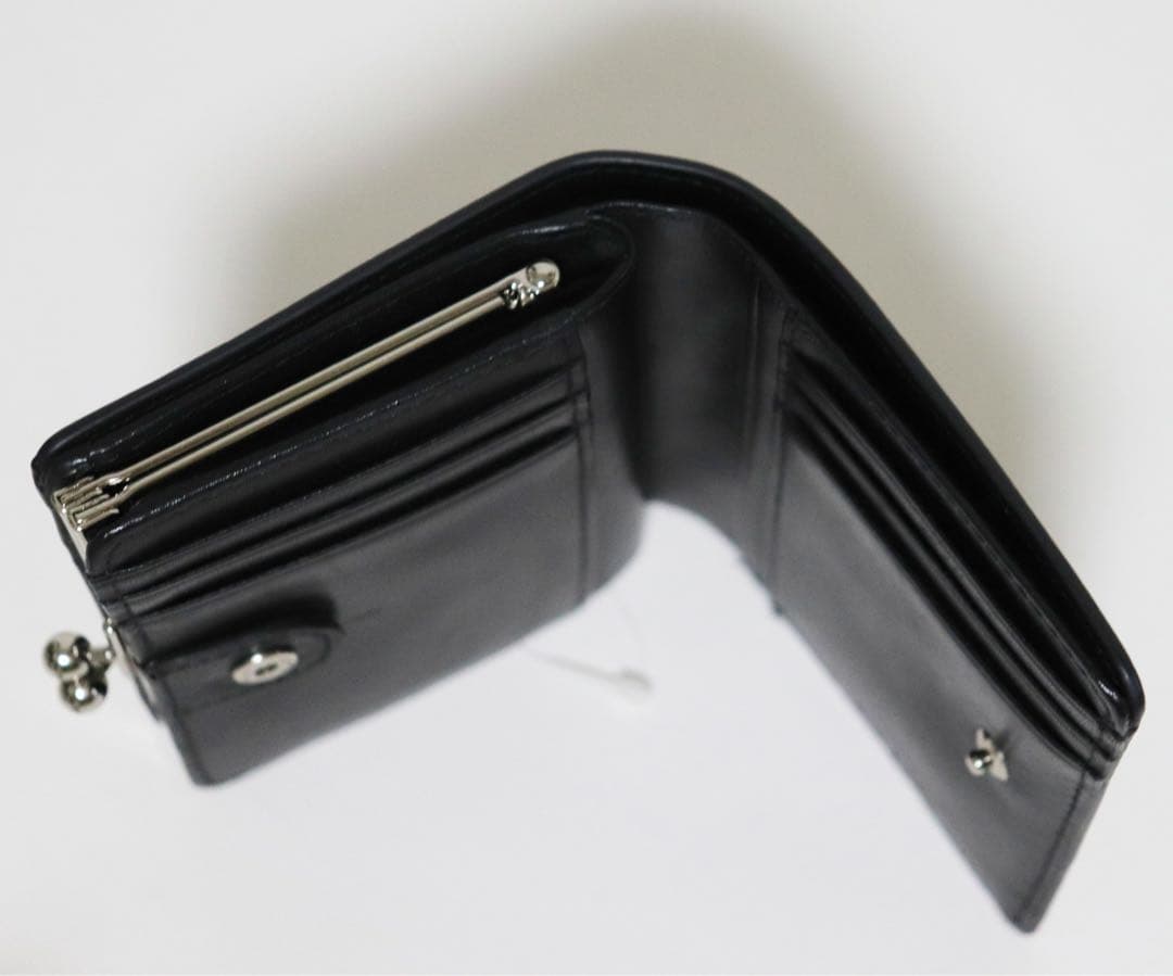 《ポールスミス》新品 ラッキーラビット レザーがま口2つ折り財布 ウォレット