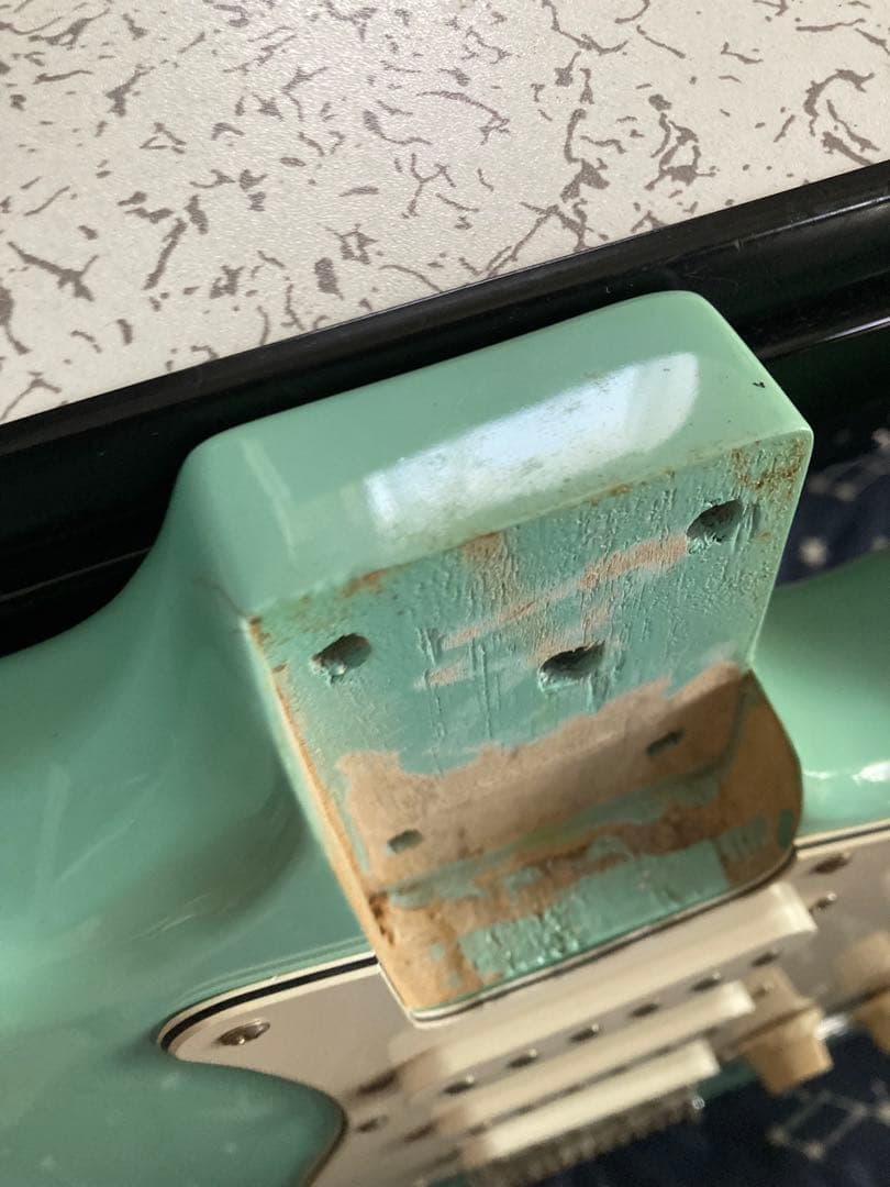 ミントグリーン エレキギター