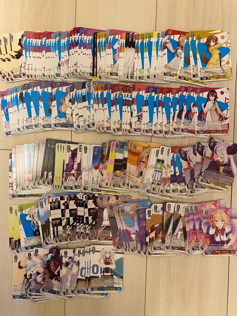 ヴァイスシュヴァルツ　ホロライブvol1、vol2 セミ4コン