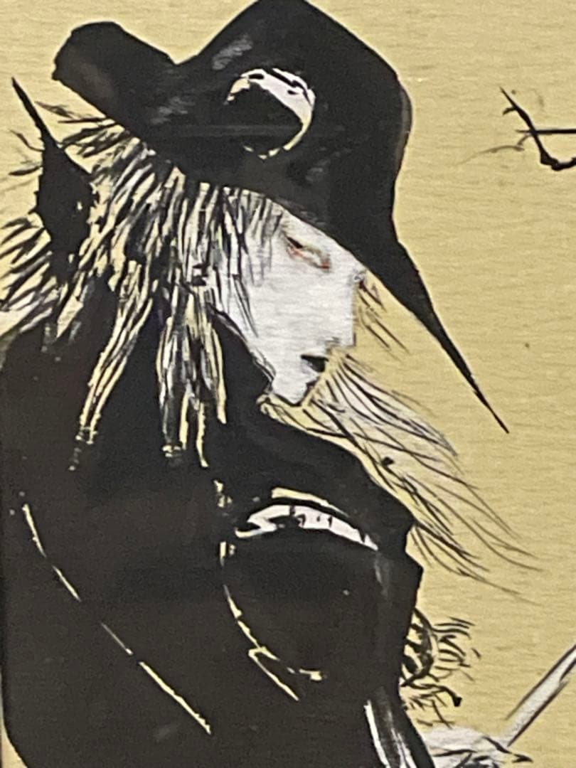 原画　天野喜孝　「吸血鬼ハンターD」　バンパイアハンターD オリジナル