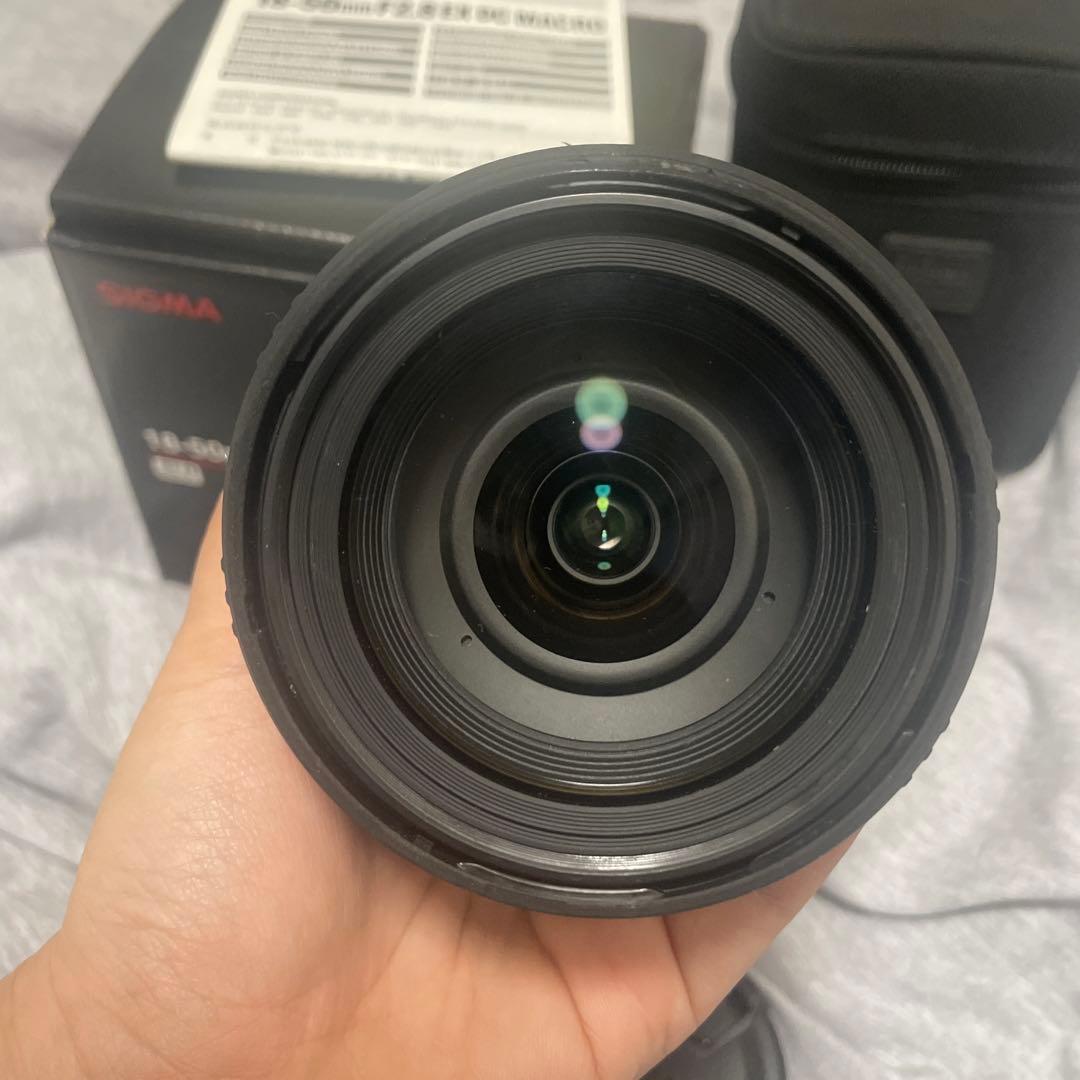 【SIGMA】DC 18-50mm F2.8 EX MACRO Canon用