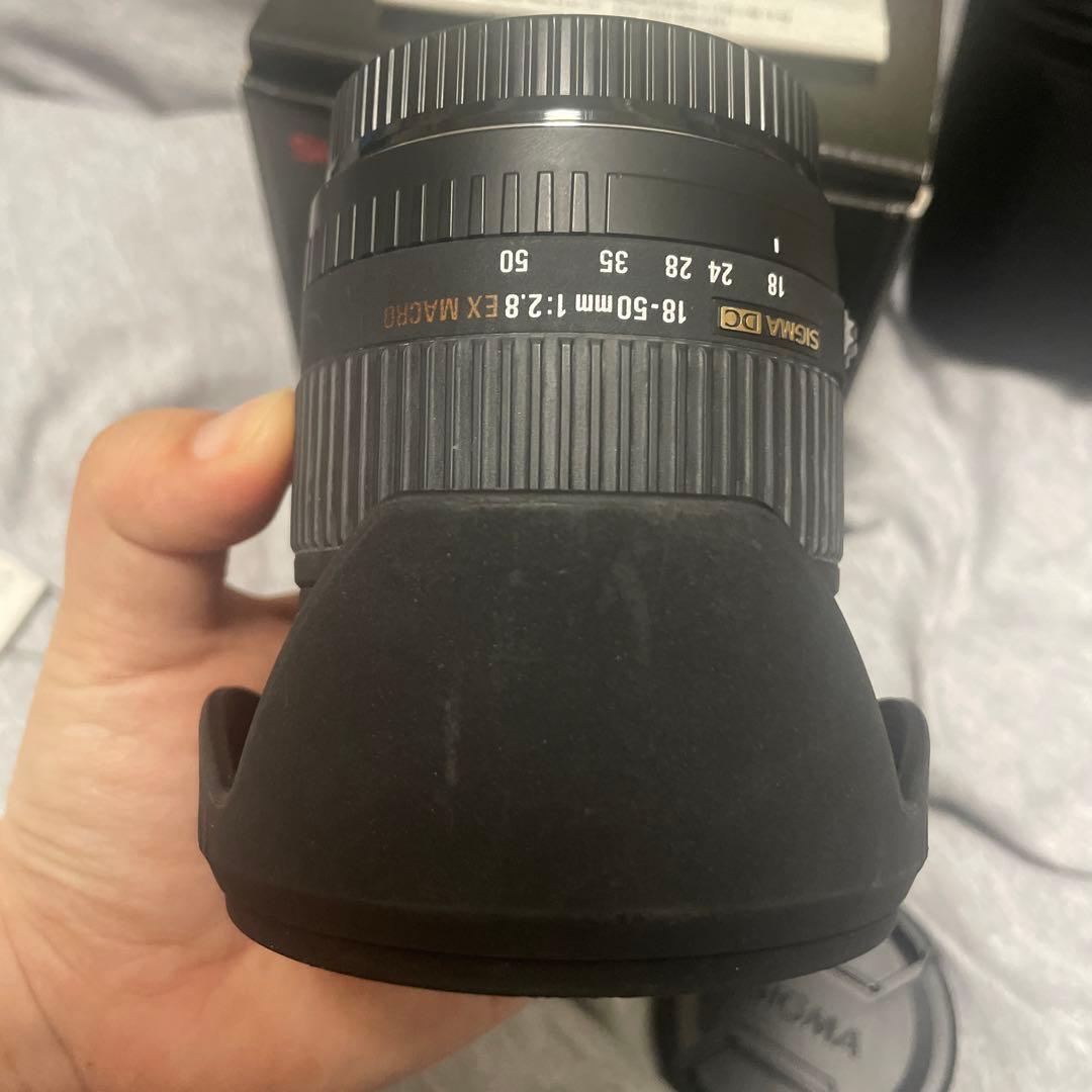 【SIGMA】DC 18-50mm F2.8 EX MACRO Canon用