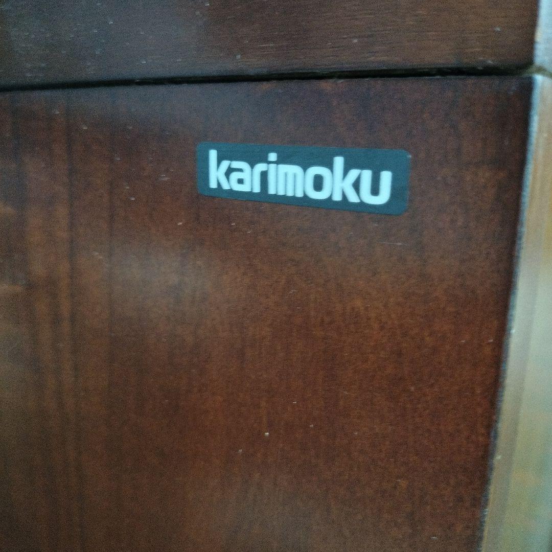 カリモク コロニアル サイドチェスト ４段収納