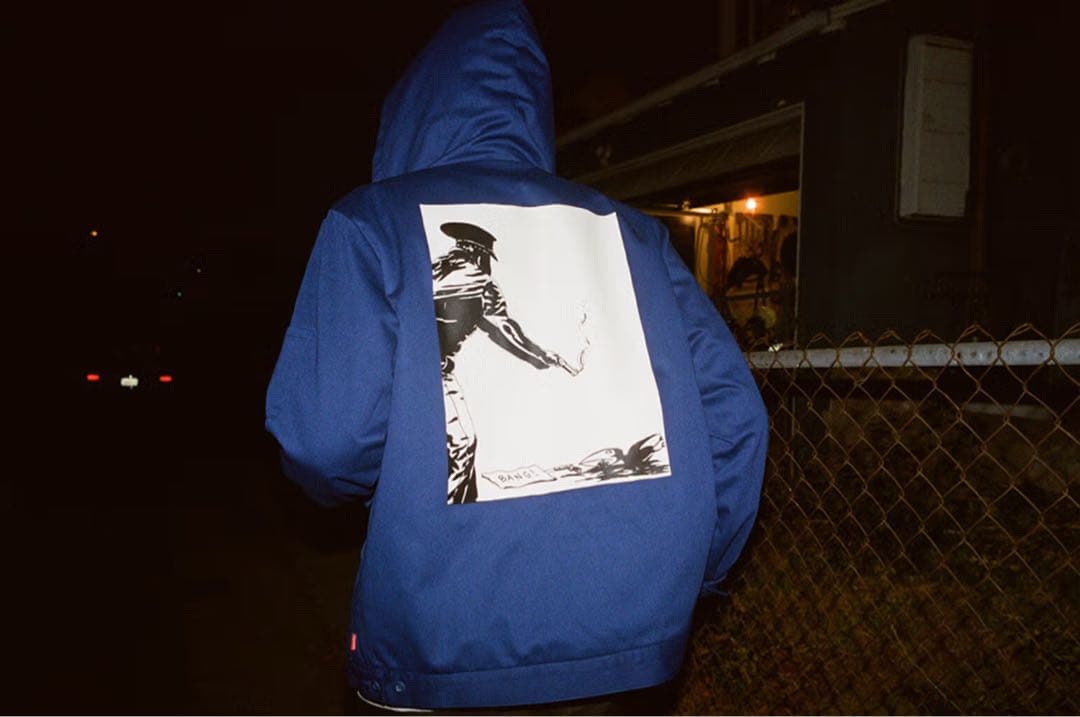 Supreme×RaymondPettibon HoodedWorkjacket