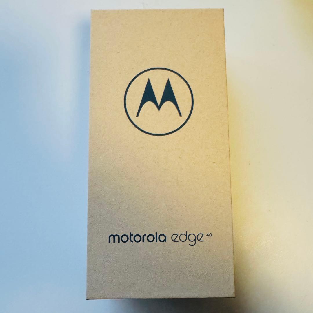 Motorolaモトローラ motorola edge40 イクリプスブラック