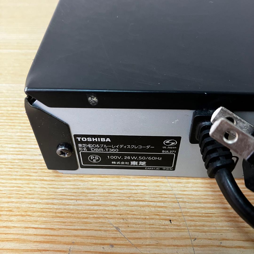TOSHIBA REGZA DBR-T360 2TB ブルーレイレコーダー