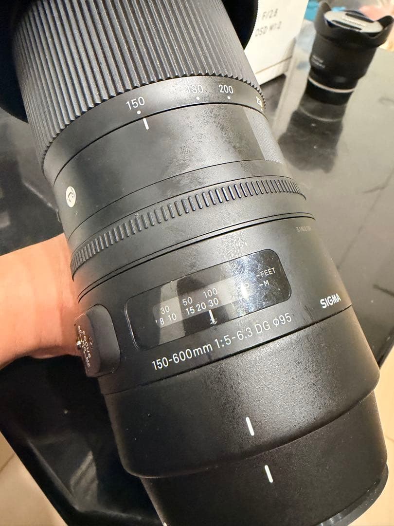 SIGMA 150-600mm F5-6.3 DG レンズ