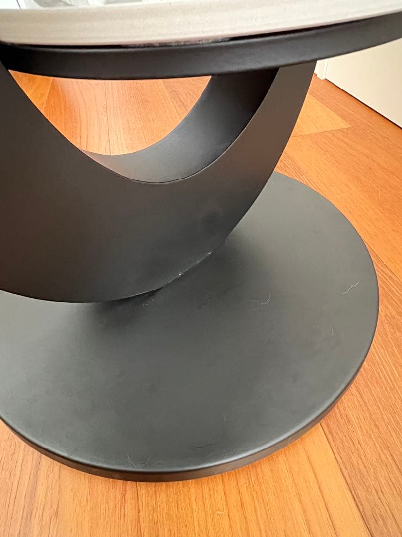 大理石調サイドテーブル