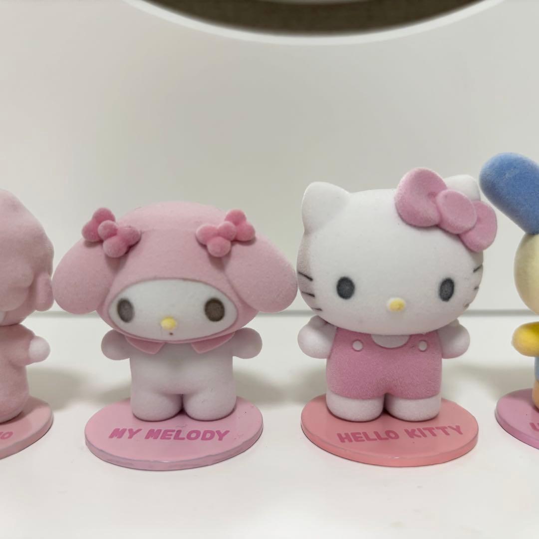 ぴたっとふれんず シークレットマスコット キティ マイメロ ピアノ ウサハナ