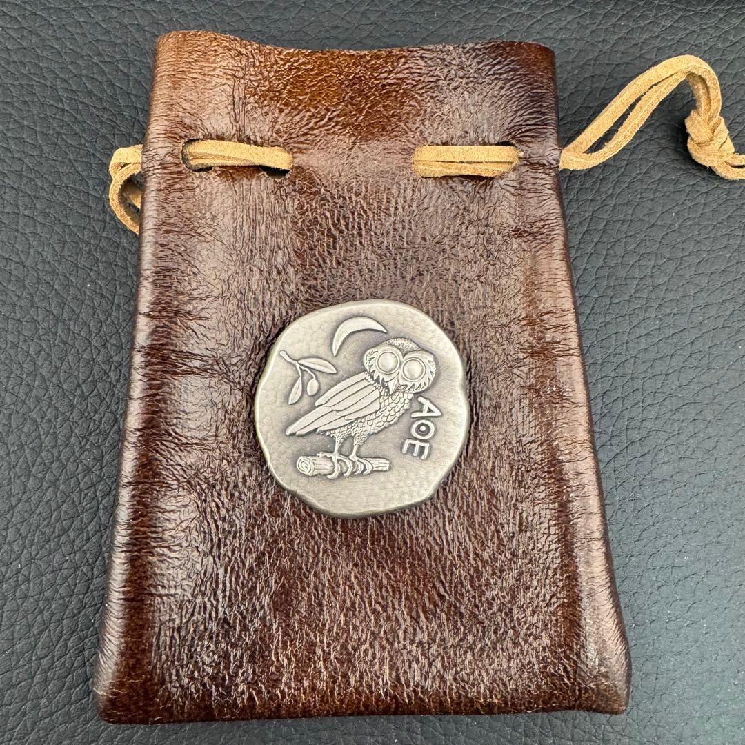 ドラクマ 銀貨 リストライク アンティークハンドメイド仕上げ 1オンス 純銀