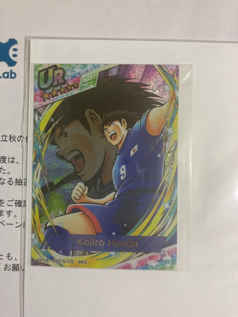 キャプテン翼　たたかえドリームチーム　カード　日向小次郎