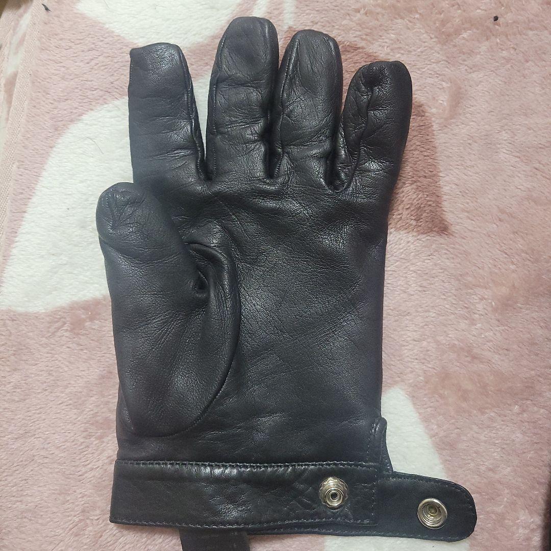 DSQUARED2 黒レザー手袋