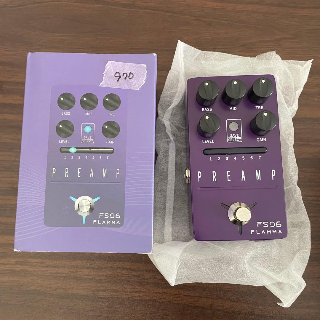 FLAMMA FS06 デジタル プリアンプ ペダル 内蔵 キャビネット