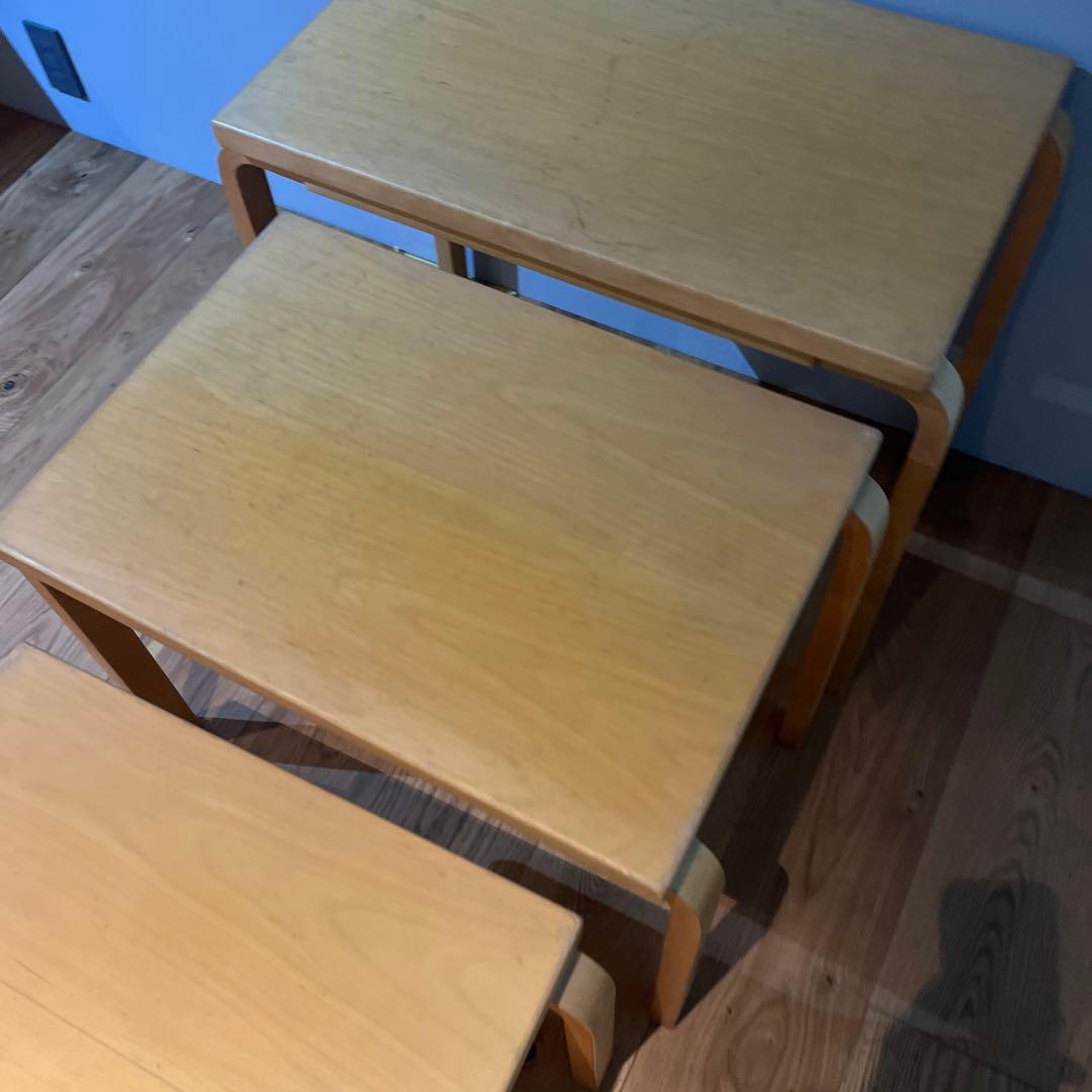 Artek Aalto ネストテーブル　ヴィンテージ