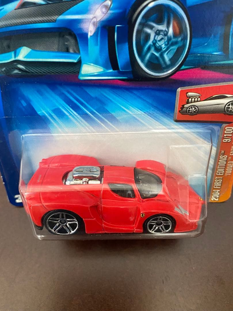 Hot Wheels ENZO FERRARI TOONED レッド/クリア