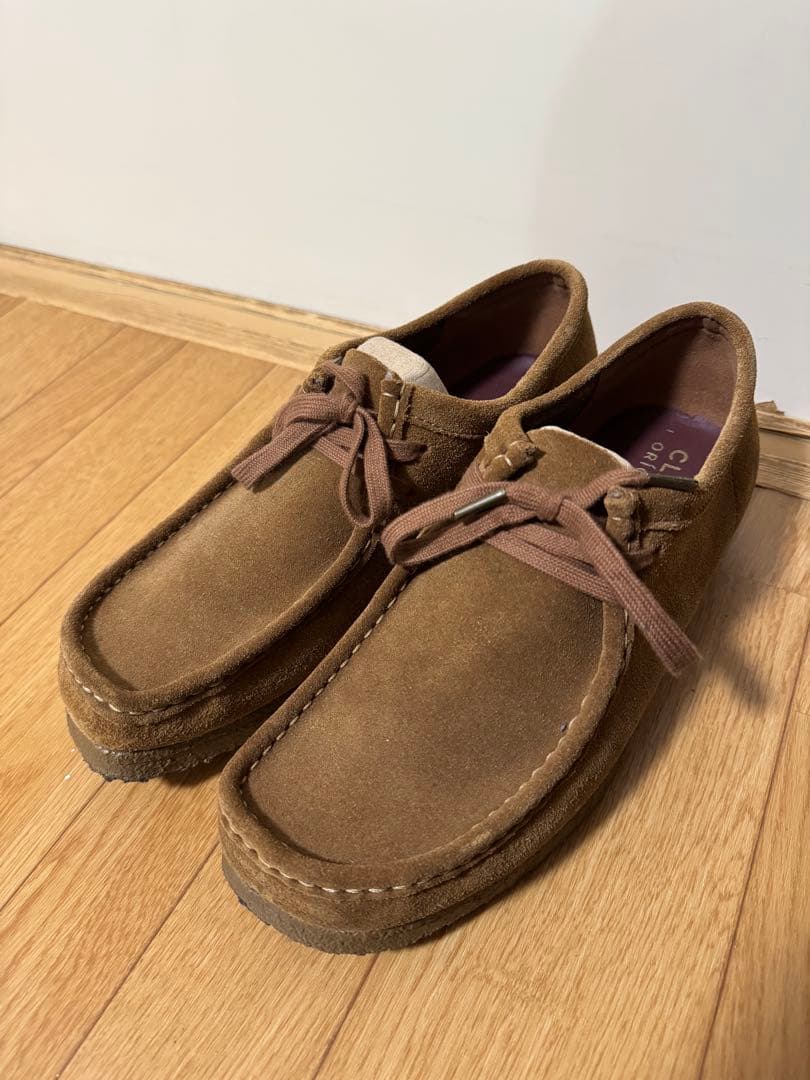 Clarks wallabees cola suede ワラビー　コーラスエード