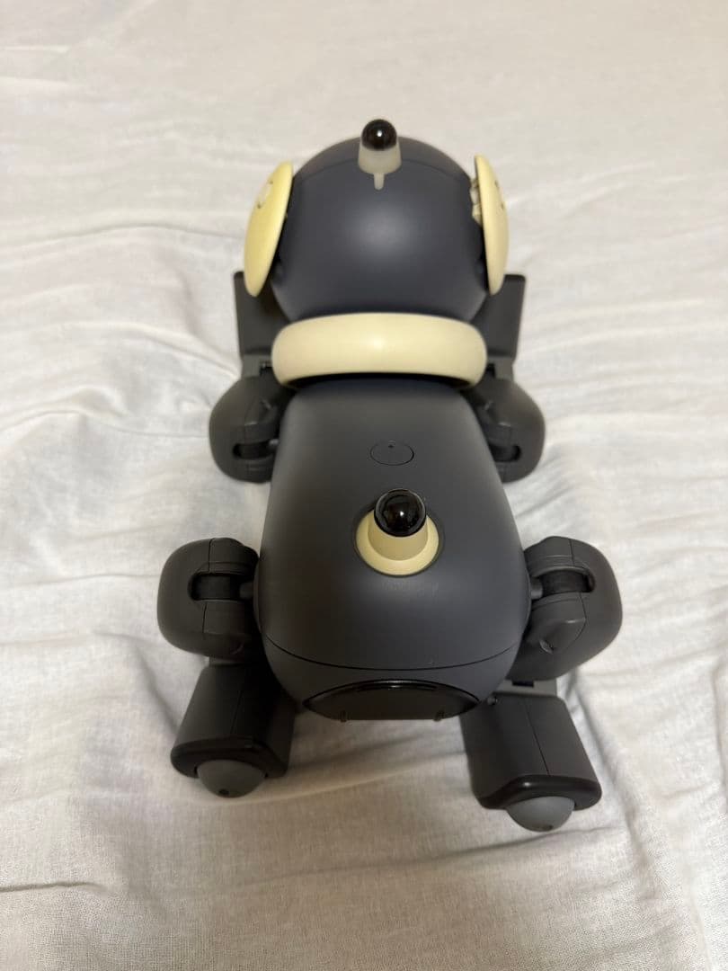 SONY AIBO ソニー　アイボ　ロボット　犬 マカロン 黒　グレー