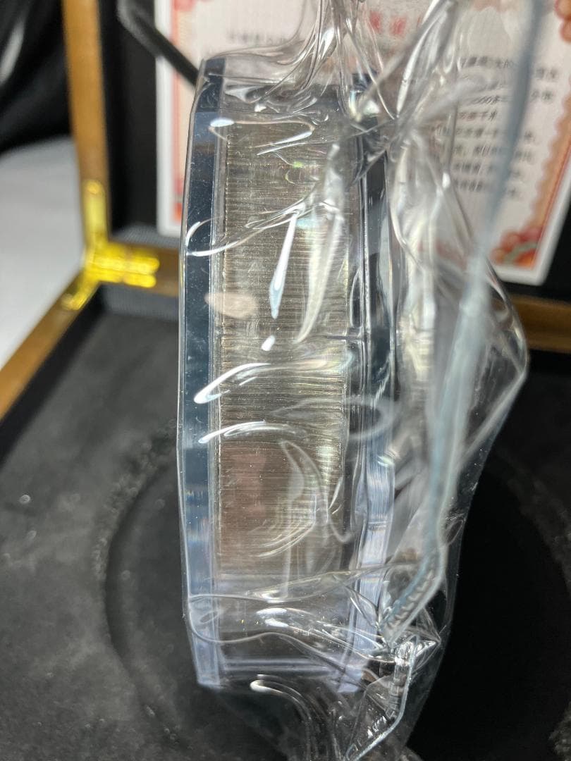 @*火様 中国　記念『万里長城』　1㎏　超巨大カラー　未開封　木箱入り