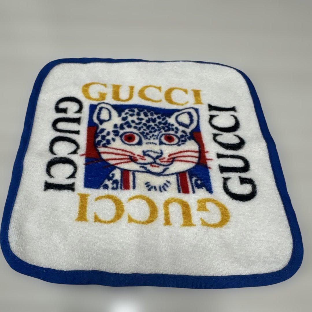 未使用⭐︎GUCCI ヒグチユウコレオパードプリント タオルハンカチ