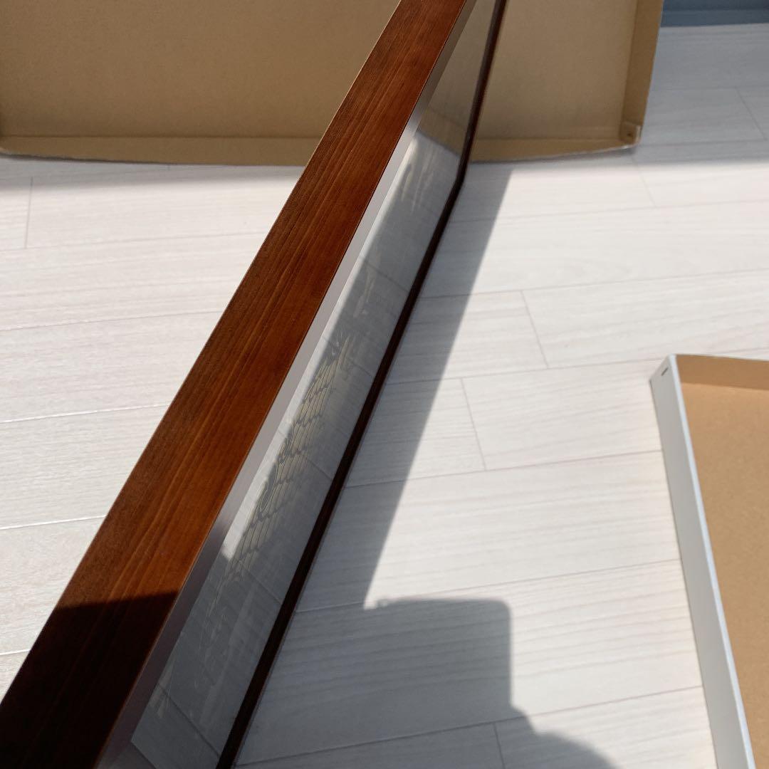 純金使用証明書　　堀金箔粉株式会社　　ヤマナカアート　額縁