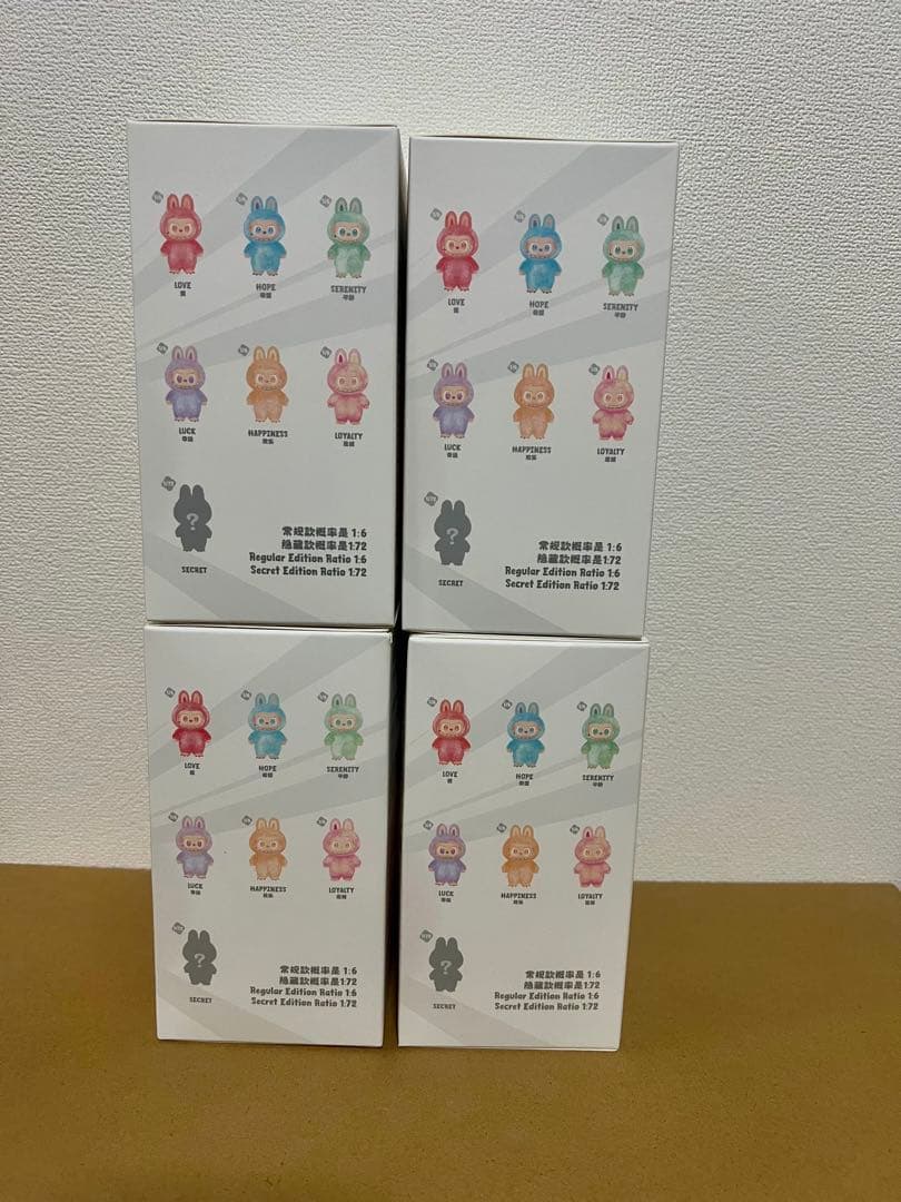 POPMART LABUBU Big into Energ 4 個セット