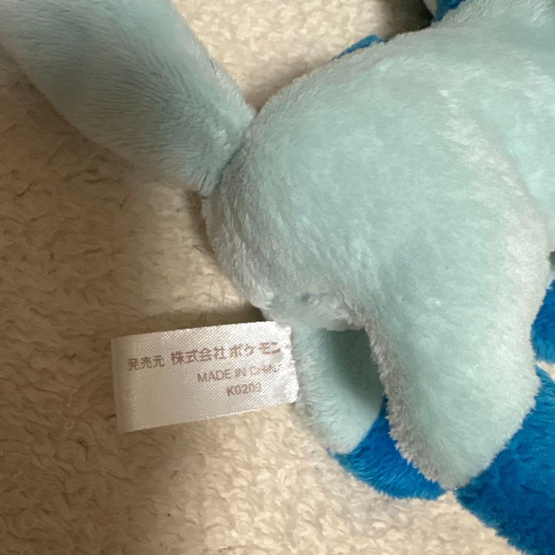 ポケモンセンター　キャンパスぬいぐるみ　グレイシア　紙タグなし