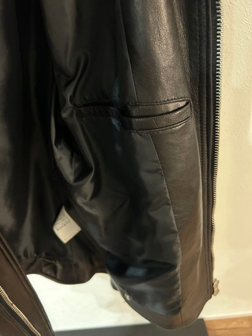 【最終値下げ】メゾンスペシャル シングルライダース レザージャケット 羊革