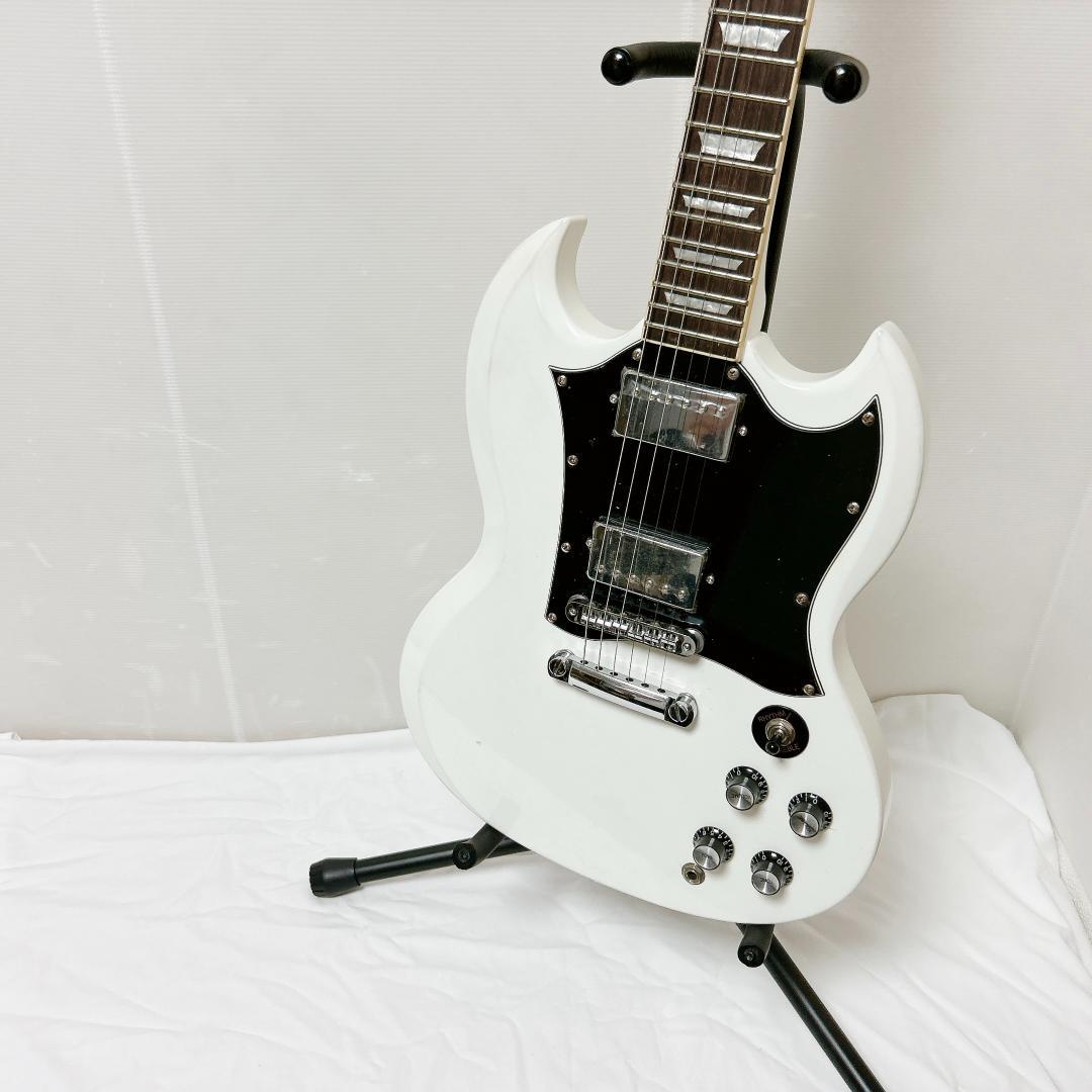 美品 Blitz by AriaPro ブリッツ SG エスジー ホワイト 白