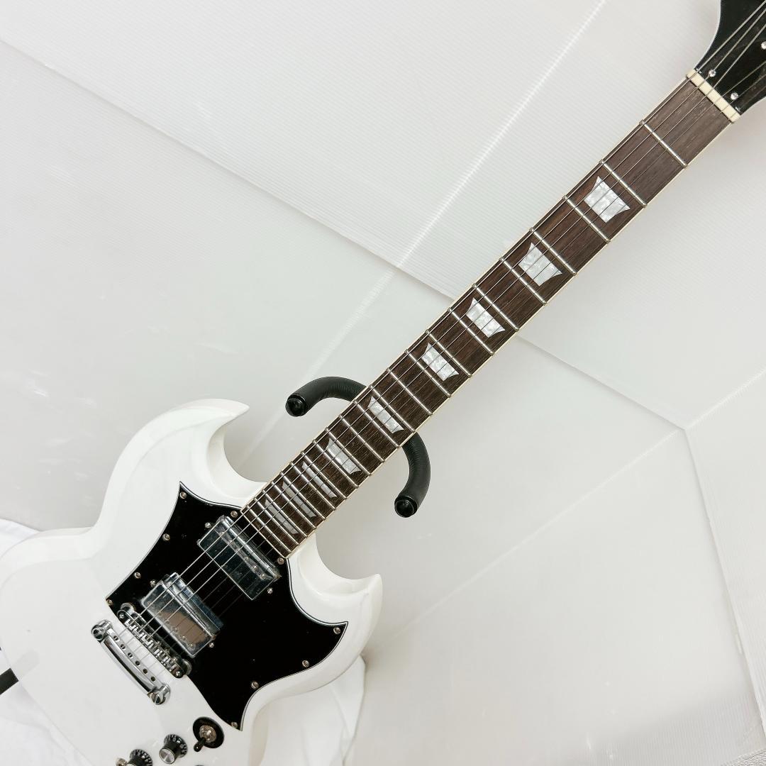 美品 Blitz by AriaPro ブリッツ SG エスジー ホワイト 白