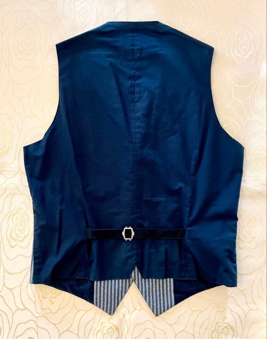 ✨美品 タグ有⚜️TAGLIATORE⚜️ジレ ベスト 襟付き