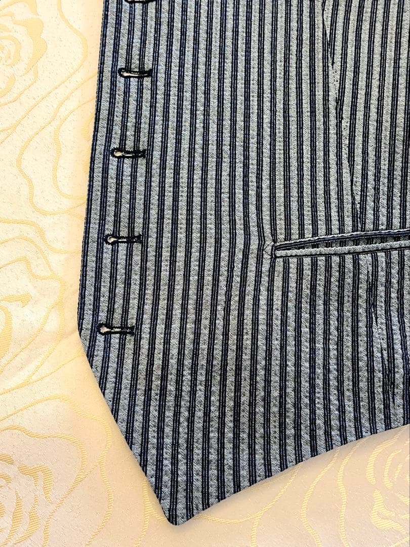 ✨美品 タグ有⚜️TAGLIATORE⚜️ジレ ベスト 襟付き