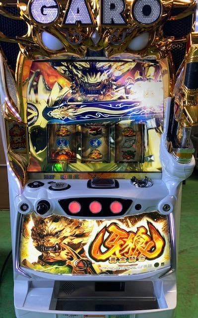 パチスロ実機　S牙狼-黄金騎士-SA4　不要機ボリューム調整付　希少台