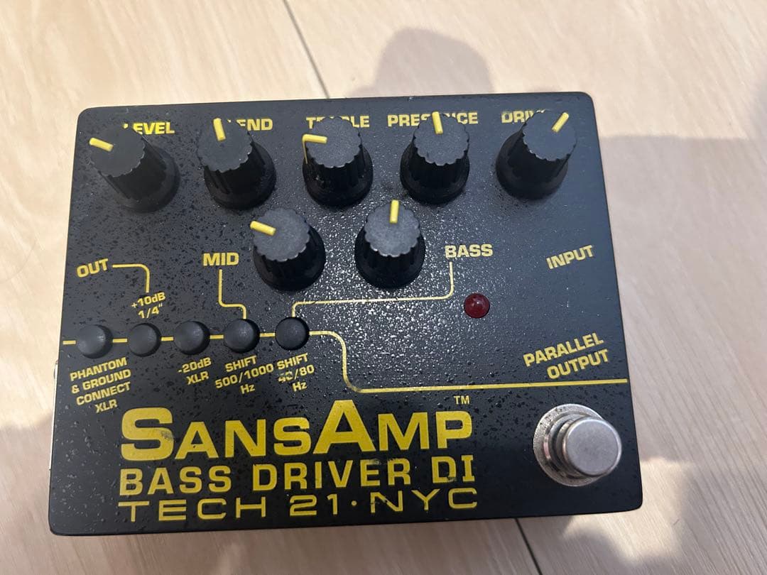 TECH21 SansAmp Bass D DI V2 箱あり動作良好