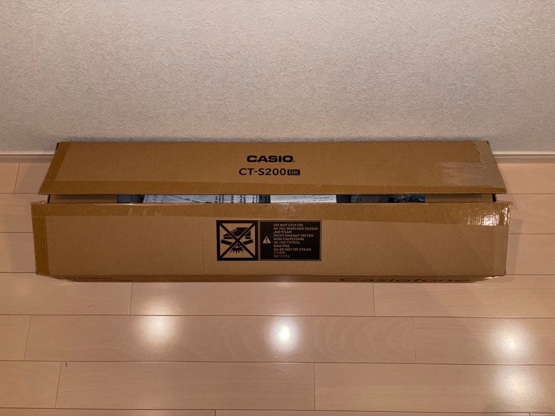 カシオ CASIO キーボード 61鍵 CT-S200BK 新品・未使用