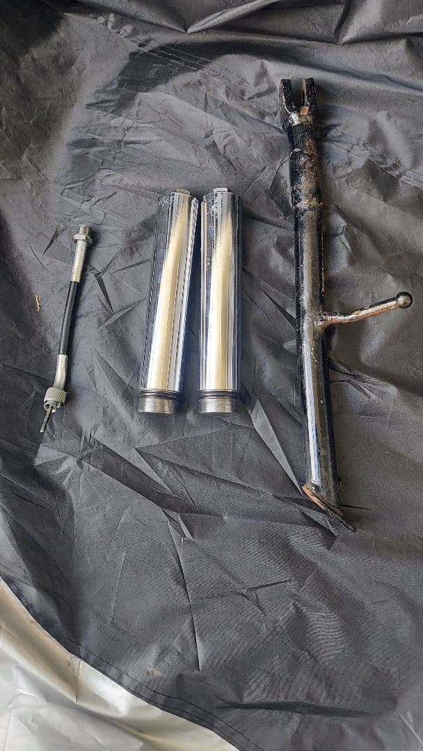 ビラーゴ250フォークジョイント150ｍｍ 延長 Φ33延長スタンド