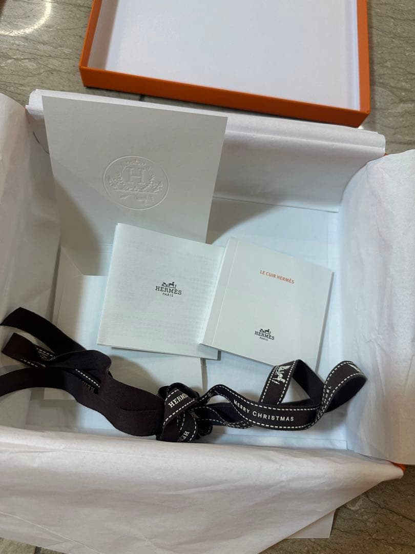 エルメス　ミニエブリン　空箱　ミニエヴ　tpm 空箱　ミニエブ　2個セット