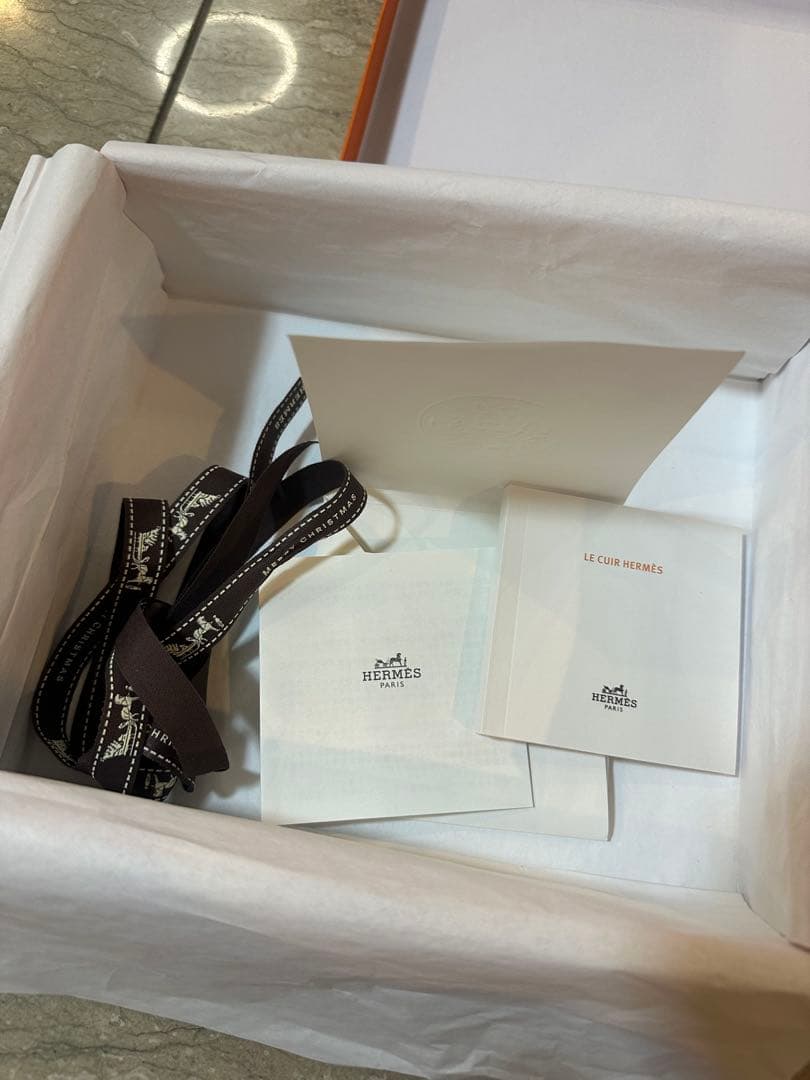 エルメス　ミニエブリン　空箱　ミニエヴ　tpm 空箱　ミニエブ　2個セット