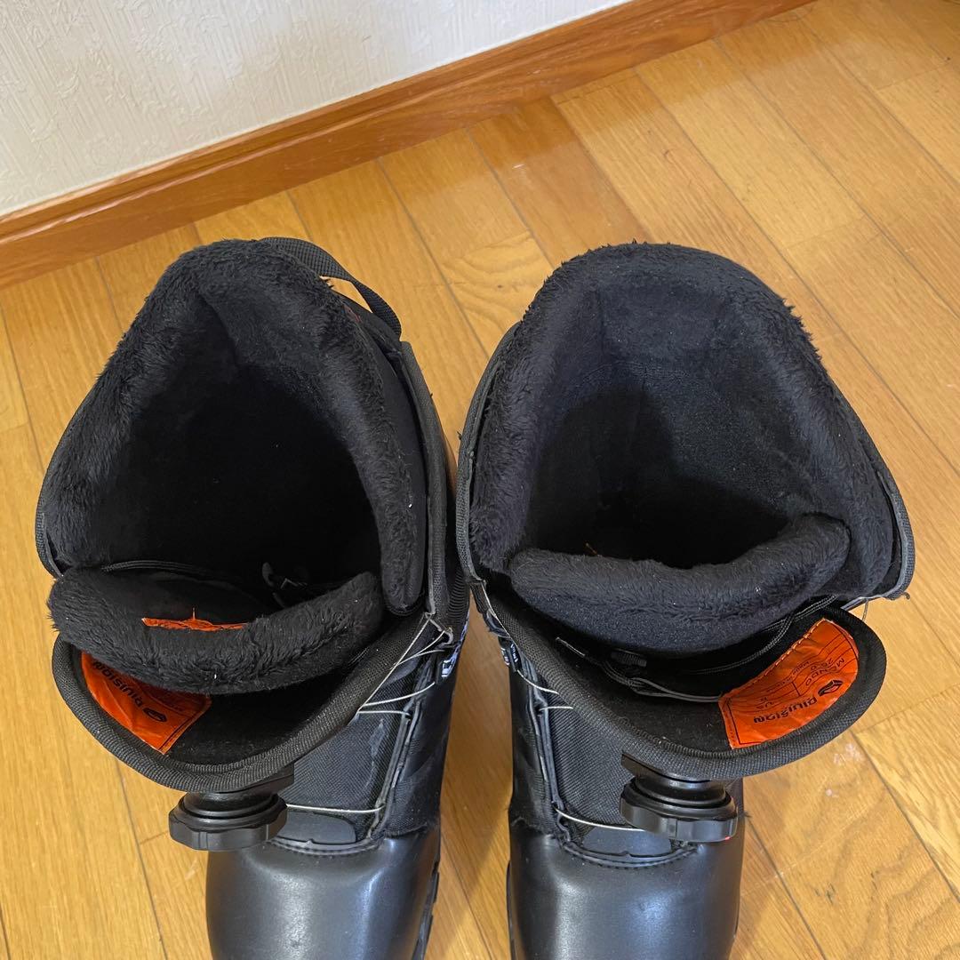 DIVISION ボード　ビンディング　ブーツの3点セット(ソフトケース付き）