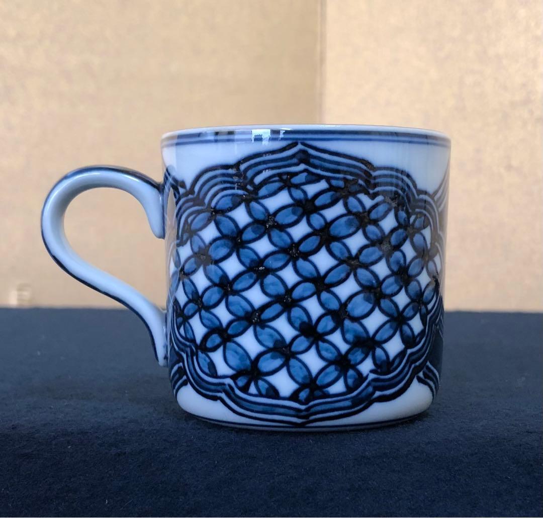 《レ》有田焼 祥瑞手 碗皿6客組 源右衛門作 共箱 251125え6