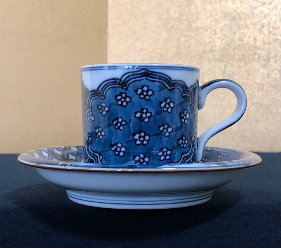 《レ》有田焼 祥瑞手 碗皿6客組 源右衛門作 共箱 251125え6